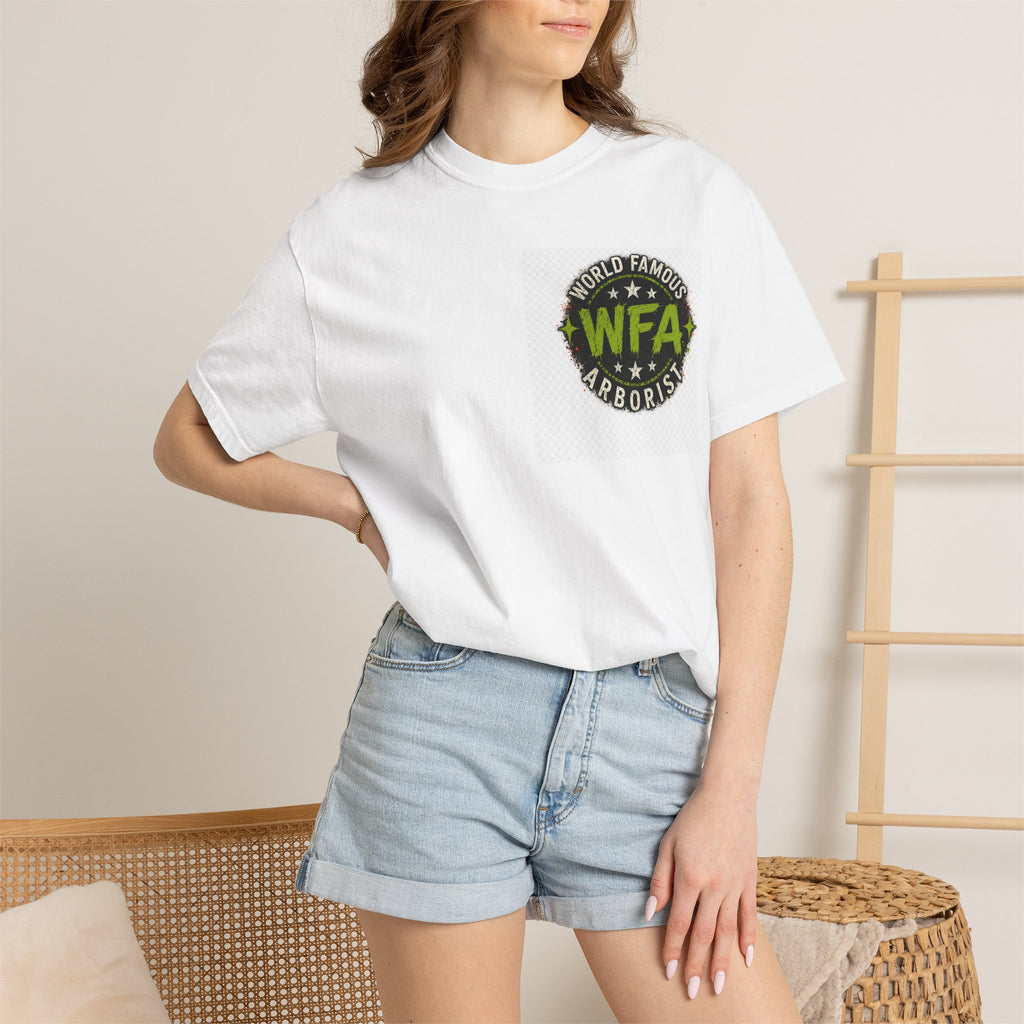 Tree Climber T-Shirt — "Yes, I Climb Trees for a Living" Arborist Tee