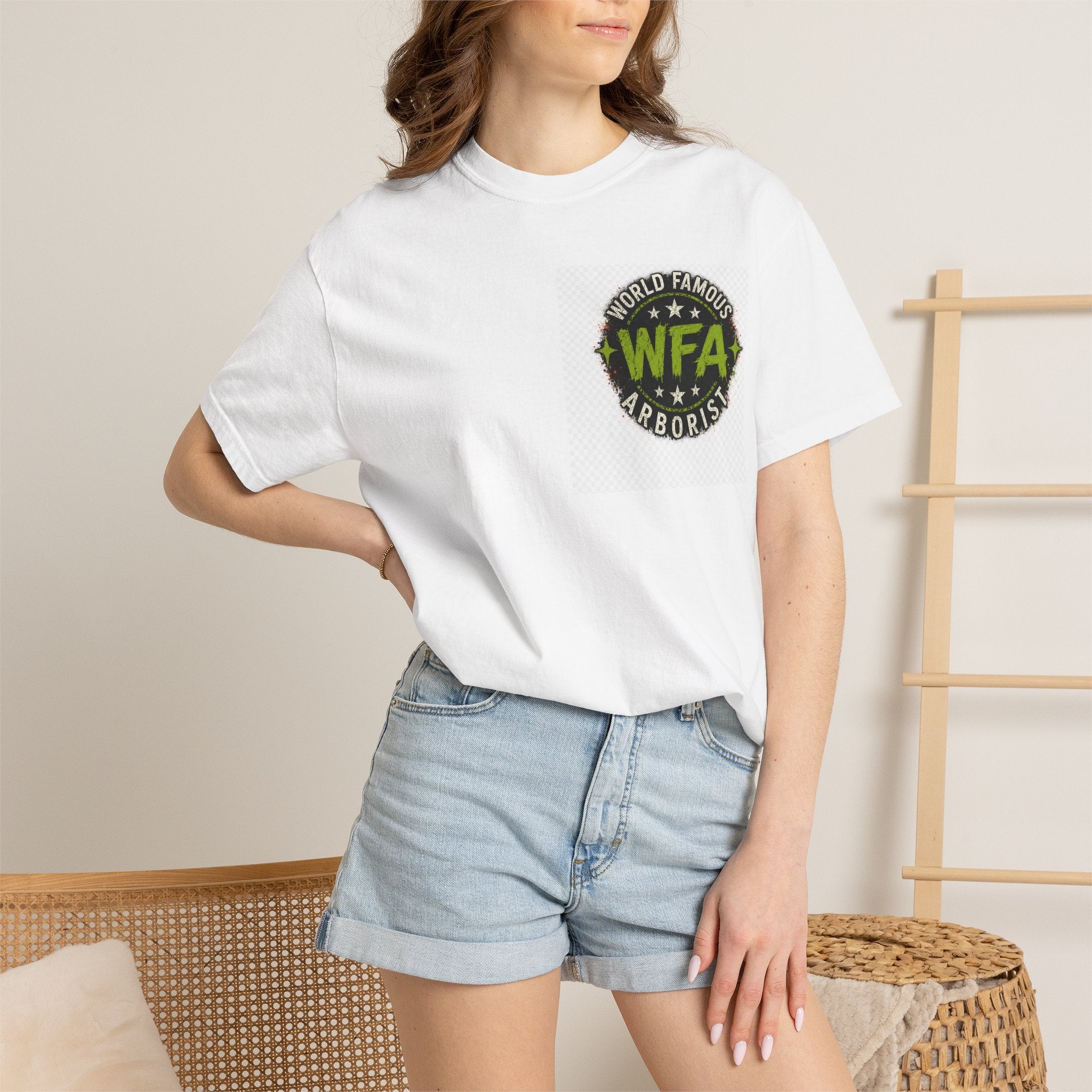 Tree Climber T-Shirt — "Yes, I Climb Trees for a Living" Arborist Tee
